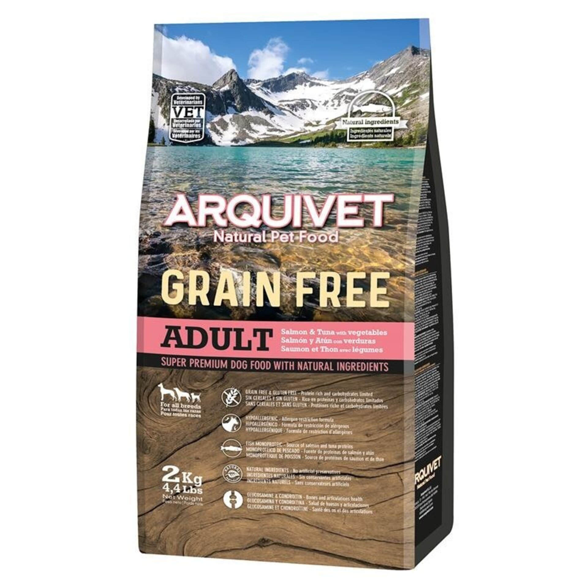 GRAIN FREE Adult / Salmón y atún con verduras. Alimento completo - 2