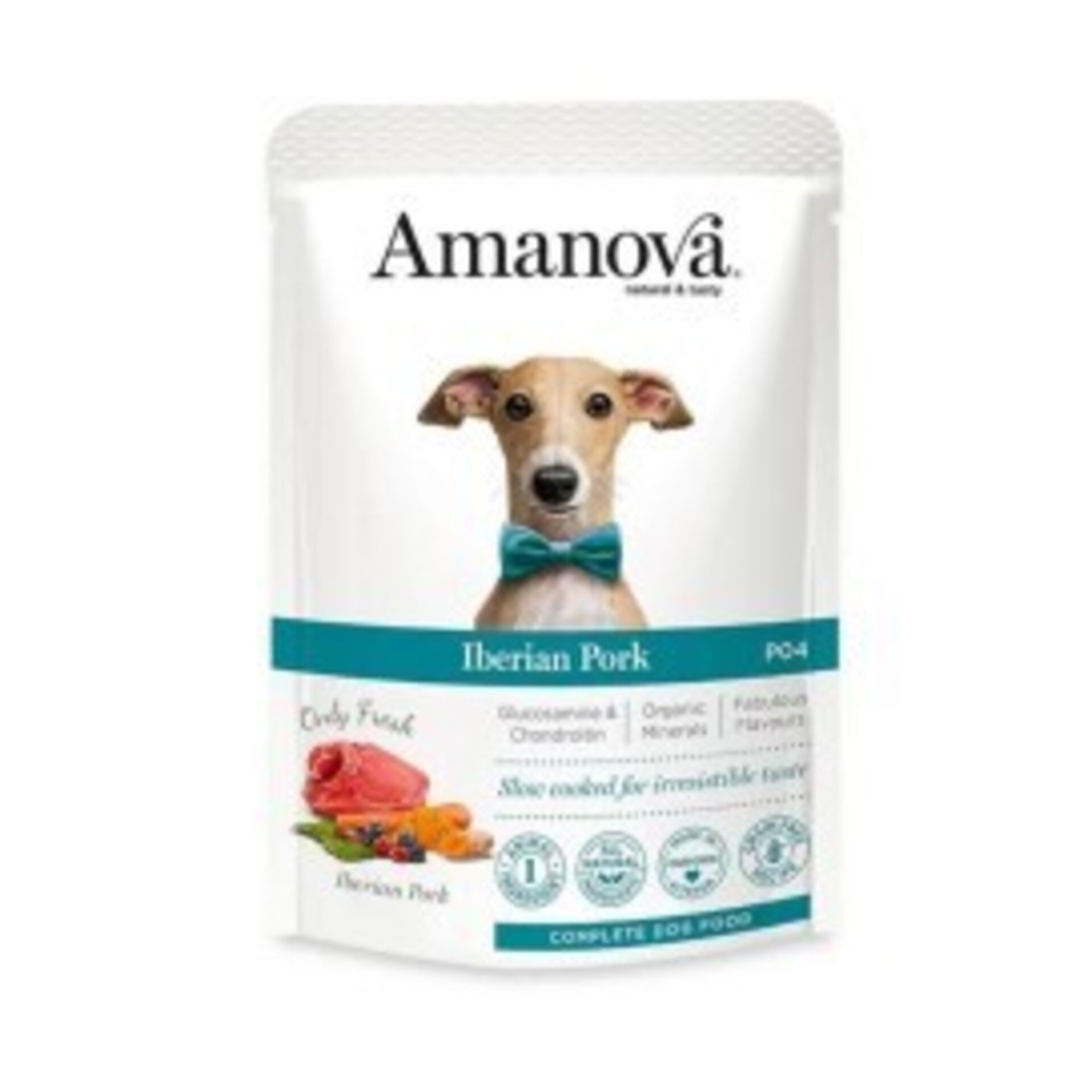 Amanova Alimento Húmedo Adult Cerdo Ibérico para Perro - 1