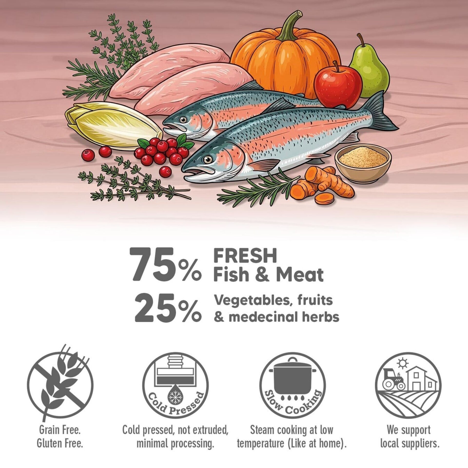 Snacks semihúmedos de salmón - Fresh Meat Snacks - 3