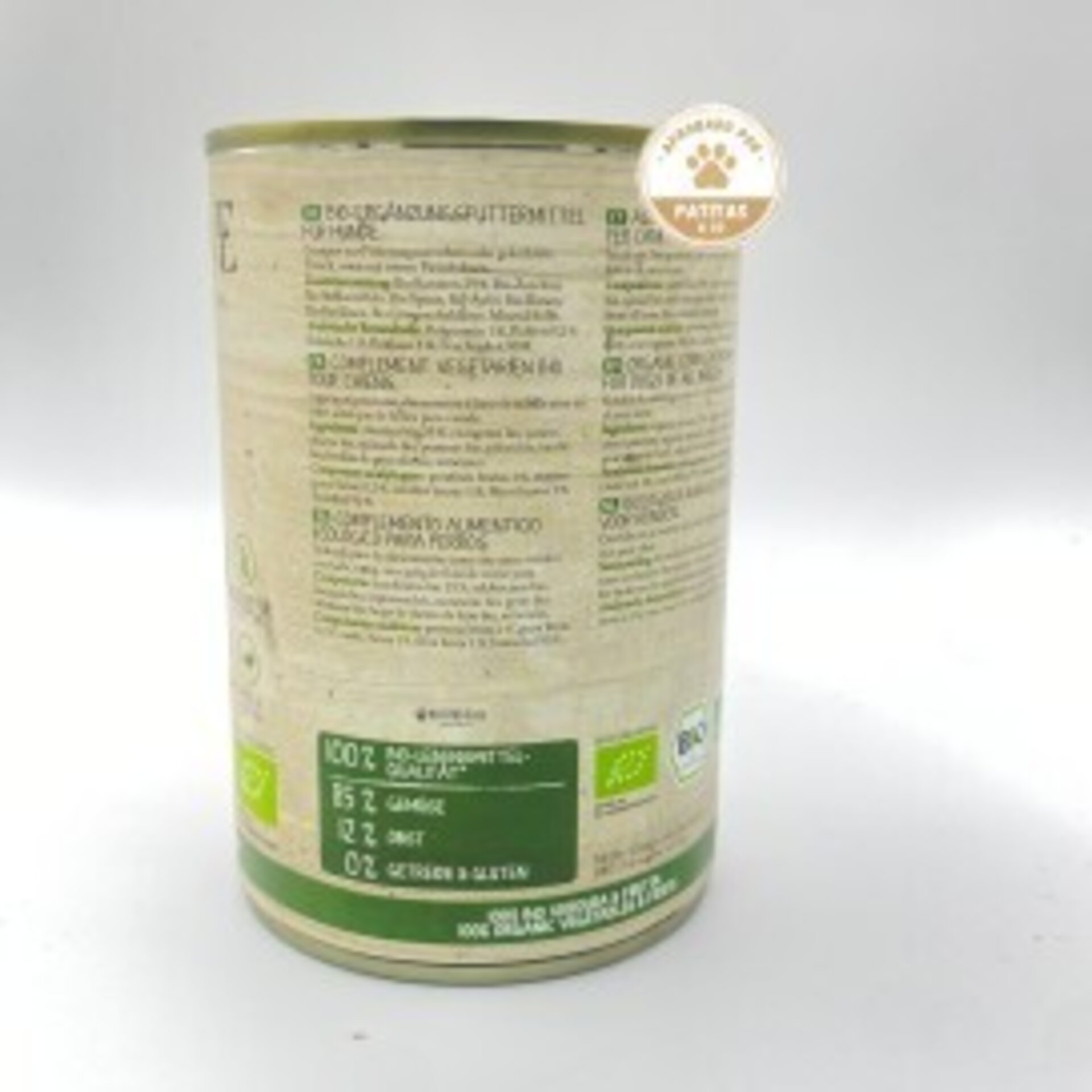 Dogs Love BIO Veggie Greens Comida Humeda Cocinada 400g Perro - 3