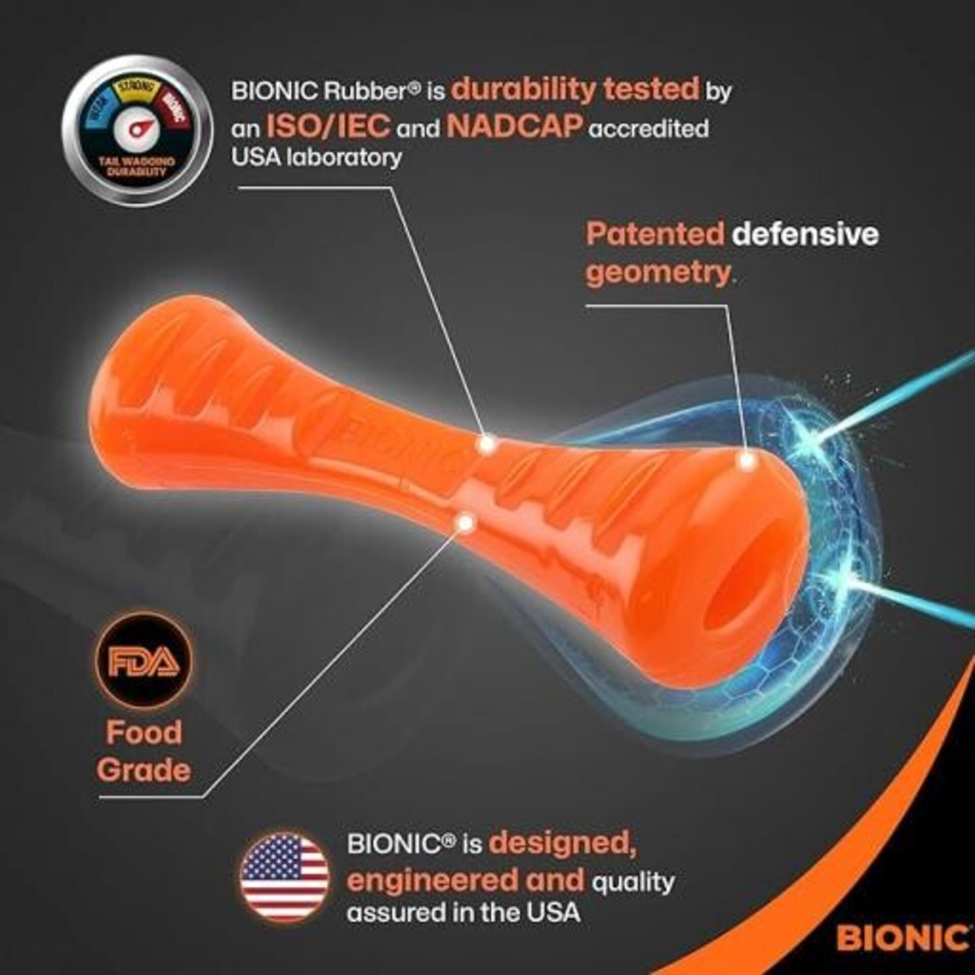 Bionic Mordedor Urban Stick Rellenable para Perros - 2
