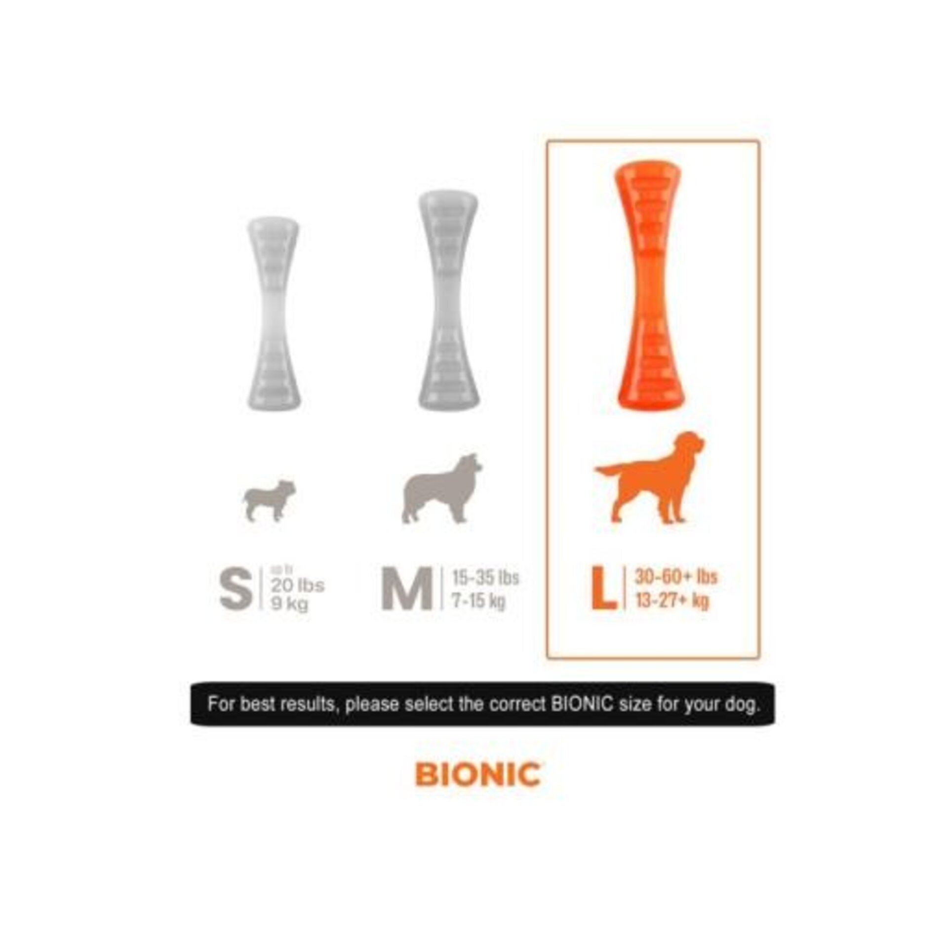 Bionic Mordedor Urban Stick Rellenable para Perros - 3