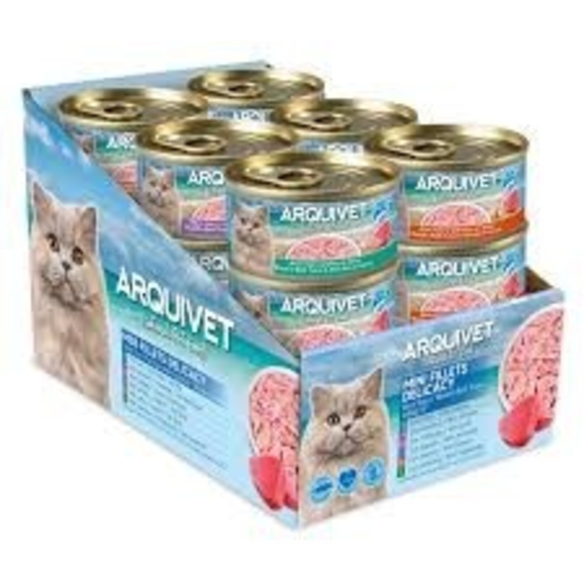 Arquivet Atún rojo en salsa - Veriety Pack (6 sabores) 24x80gr - 1