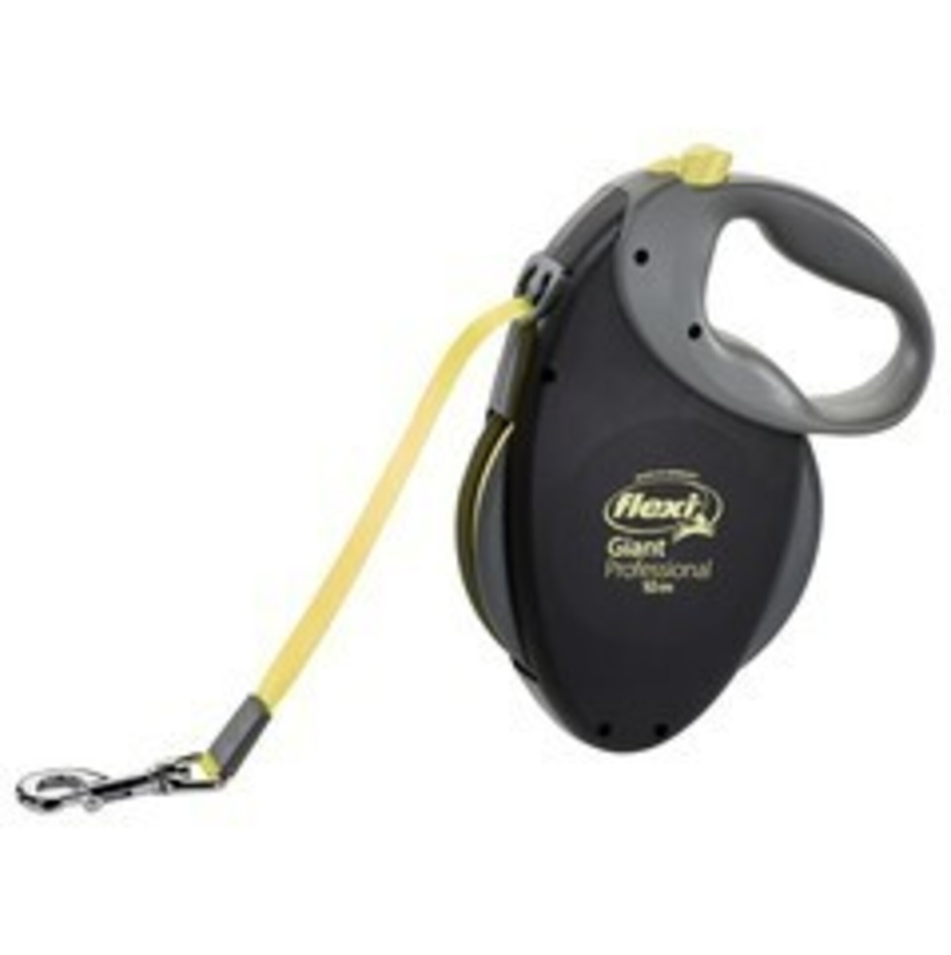 Flexi correa retractil profesional de cinta negra giant L - 1