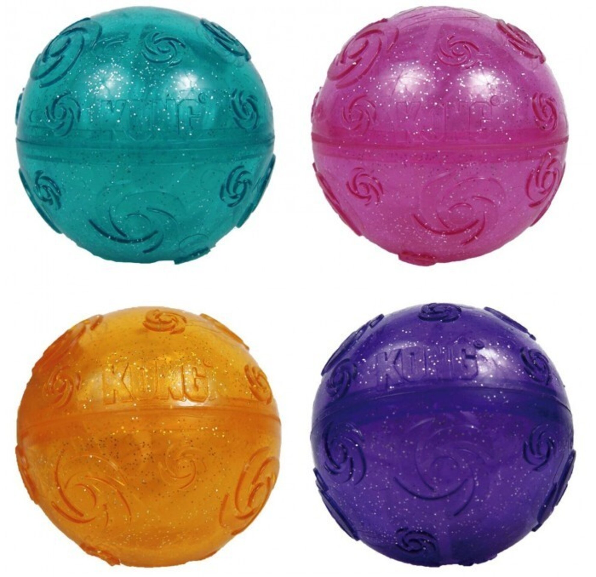 KONG Squeezz crackle ball Large - 2