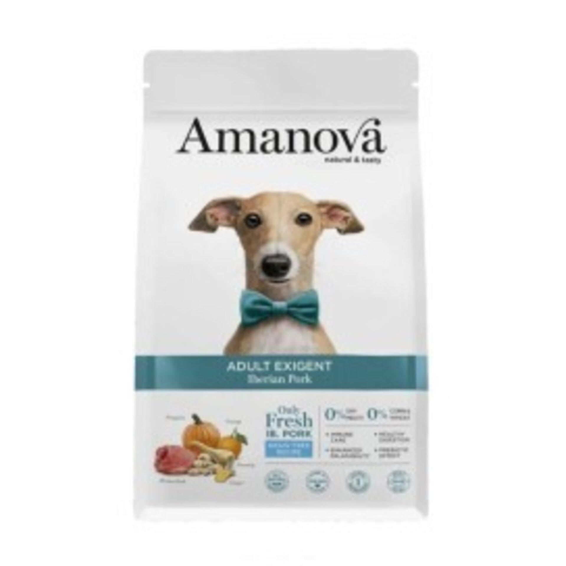 Amanova Pienso Adult Exigent de Cerdo Ibérico para Perro - 1