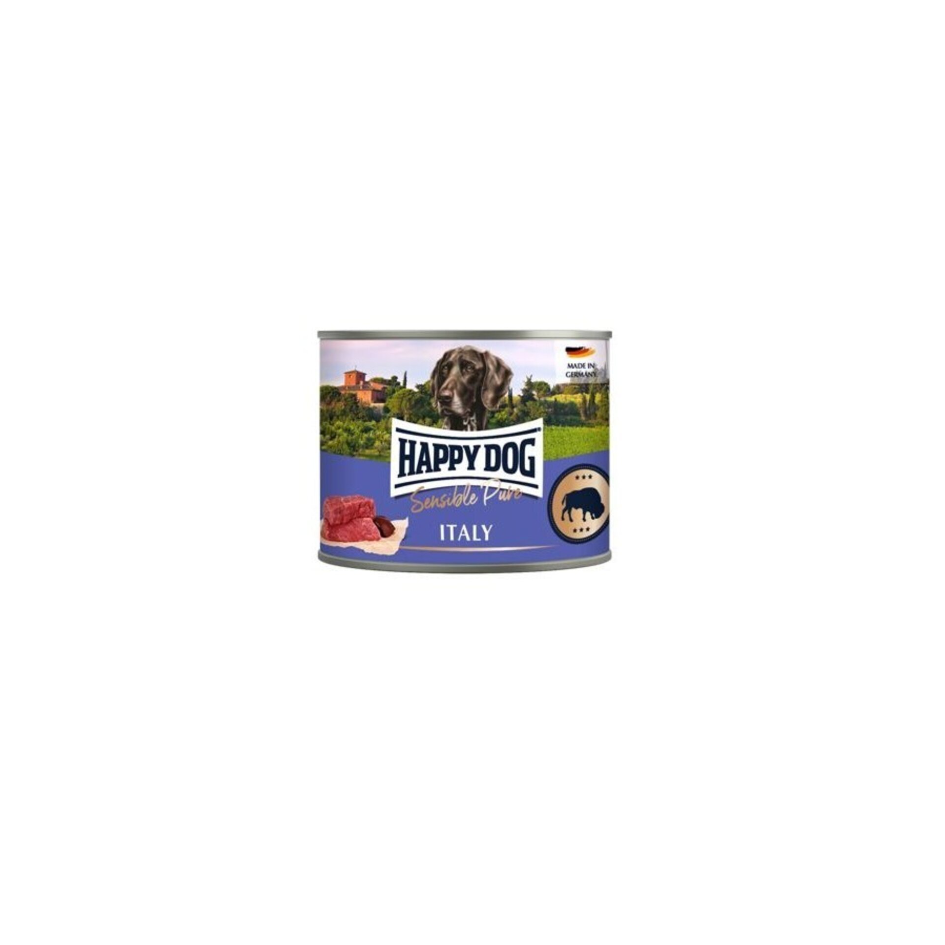 Lata Happy Dog Italy Puro Búfalo (Büffel Pur) - 1