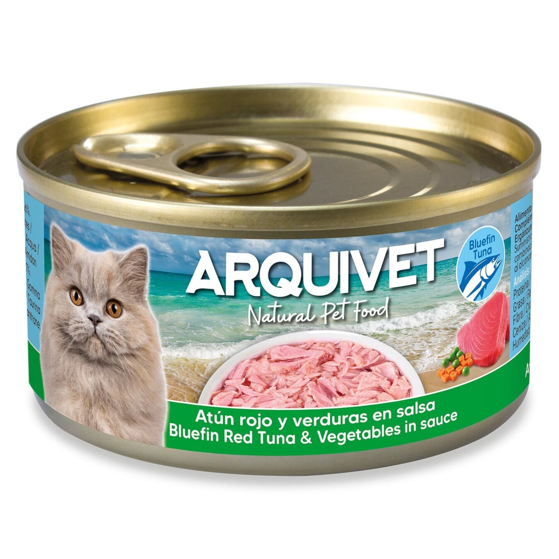Arquivet Atún rojo y verduras en salsa - Mini Fillets - 1
