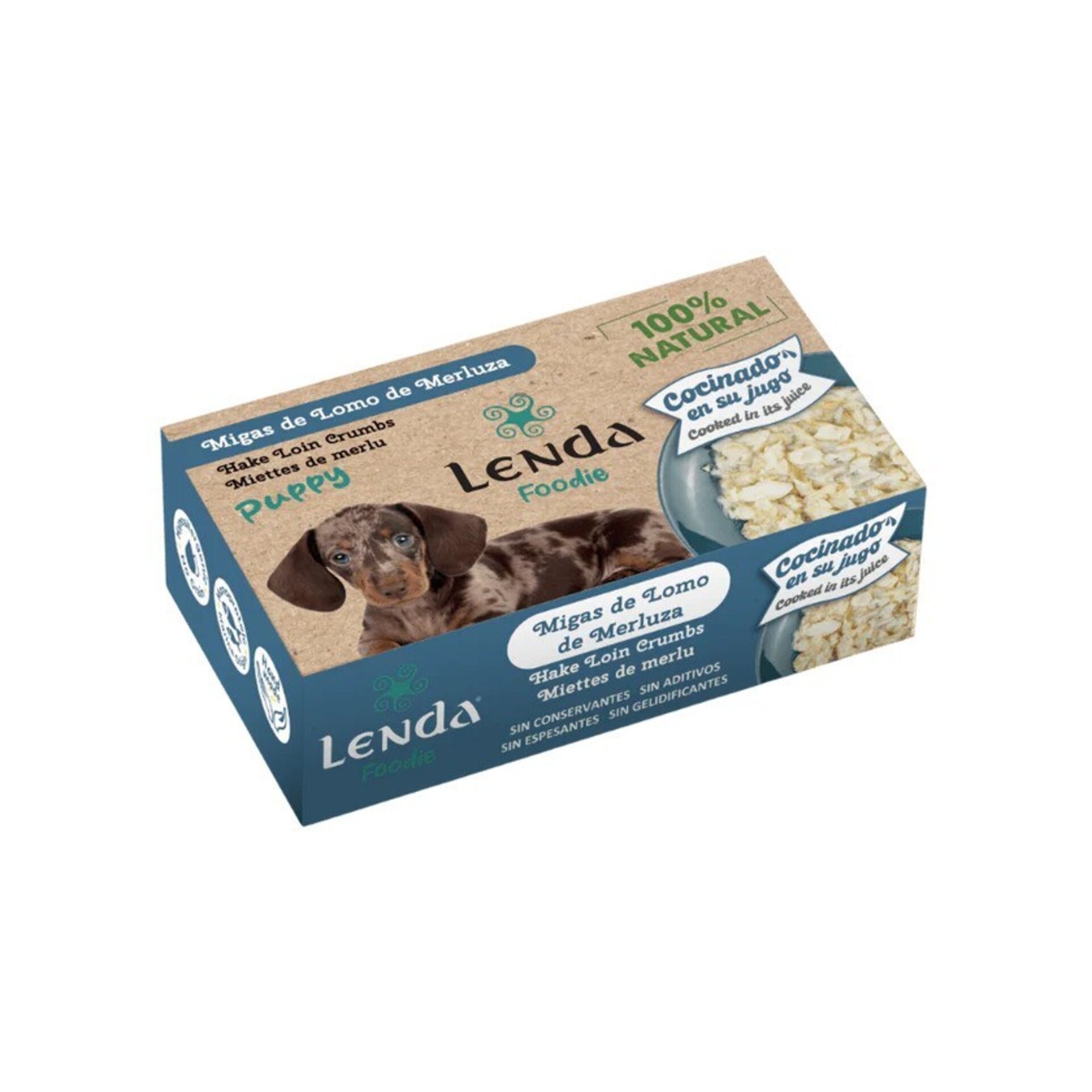 Migas de Lomo de Merluza para cachorros 120 gr - 1