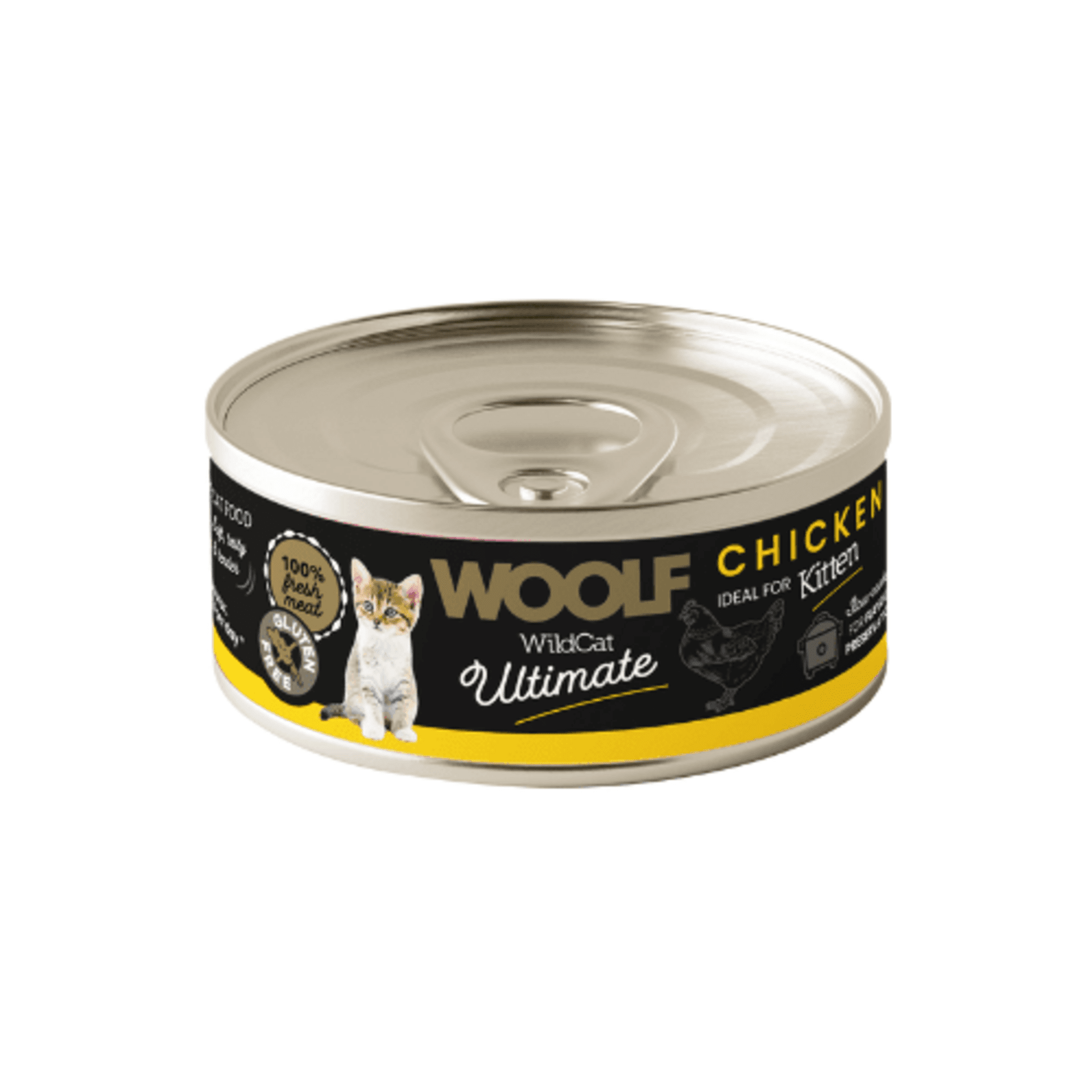 Latas de Pollo Kitten 85gr - 1