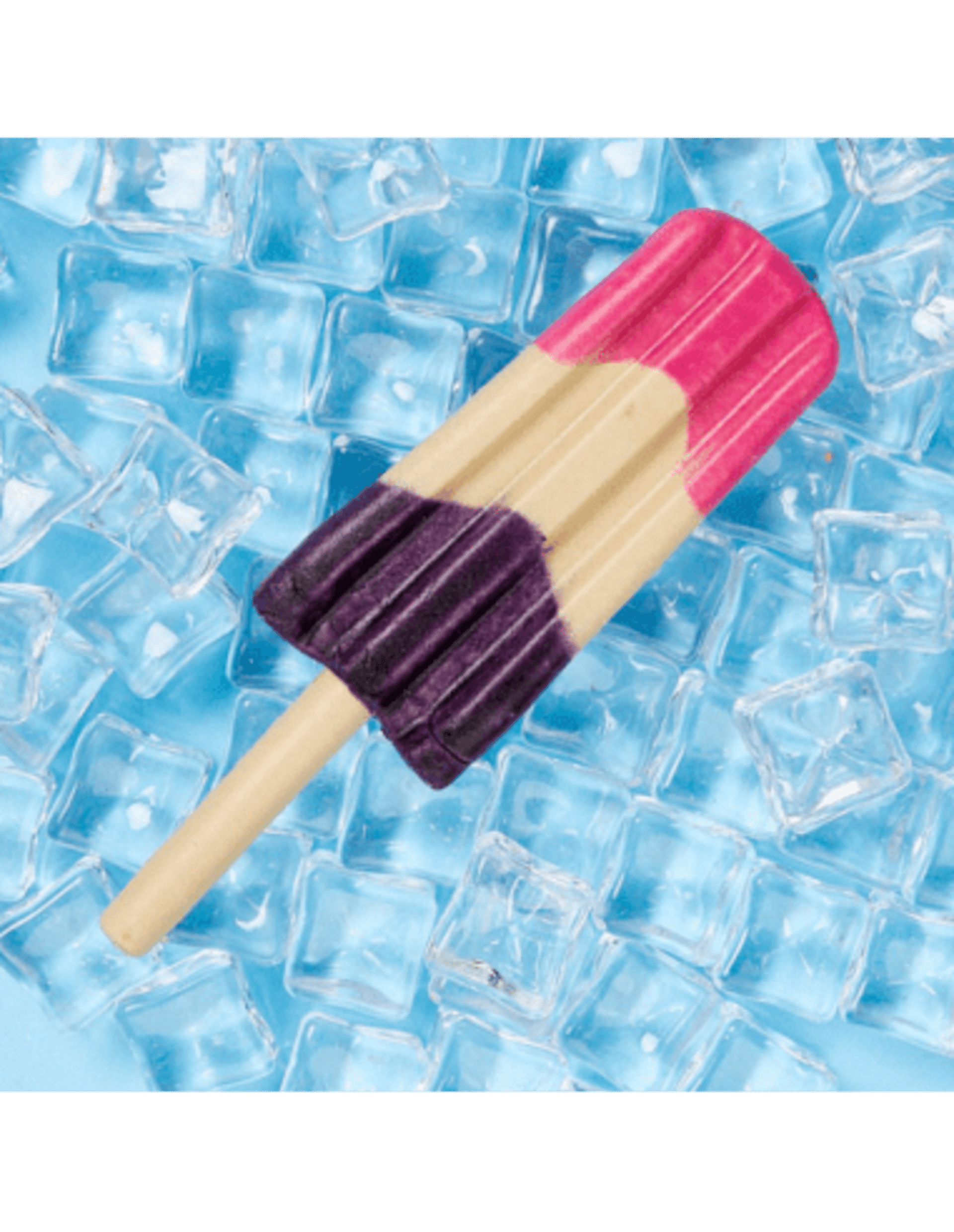 Helado de fresas y arándanos. Pup Ice Rocket - 3