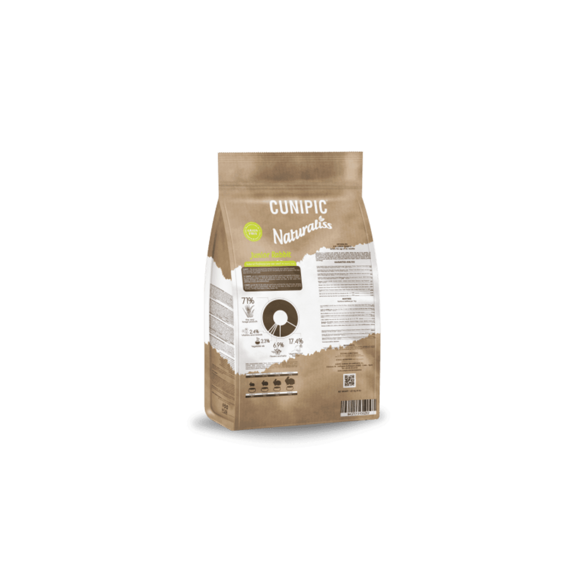 Cunipic Pienso Naturaliss para Conejos Junior 1.81kg - 3