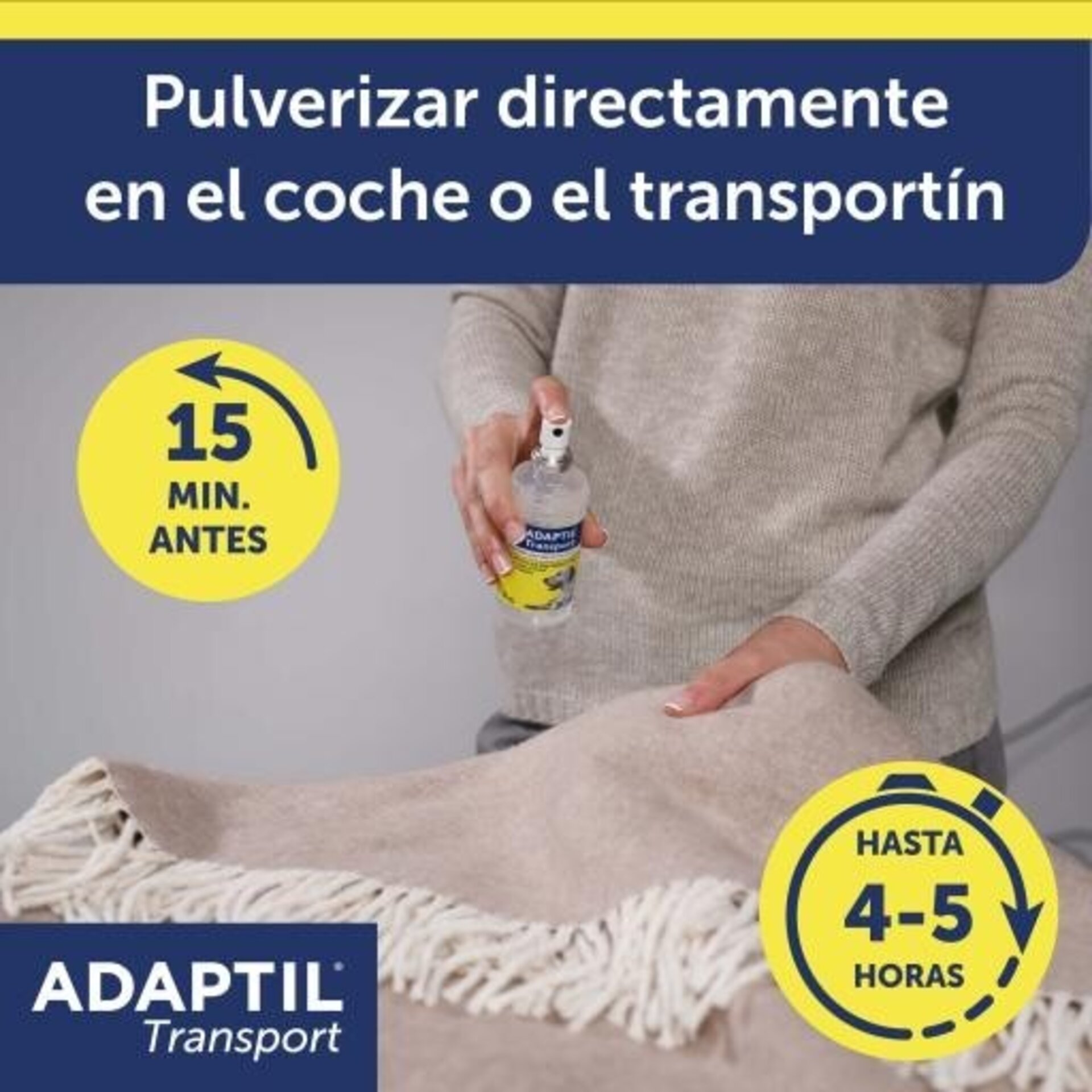 Adaptil Spray Transport Antiestrés 60ml - 3