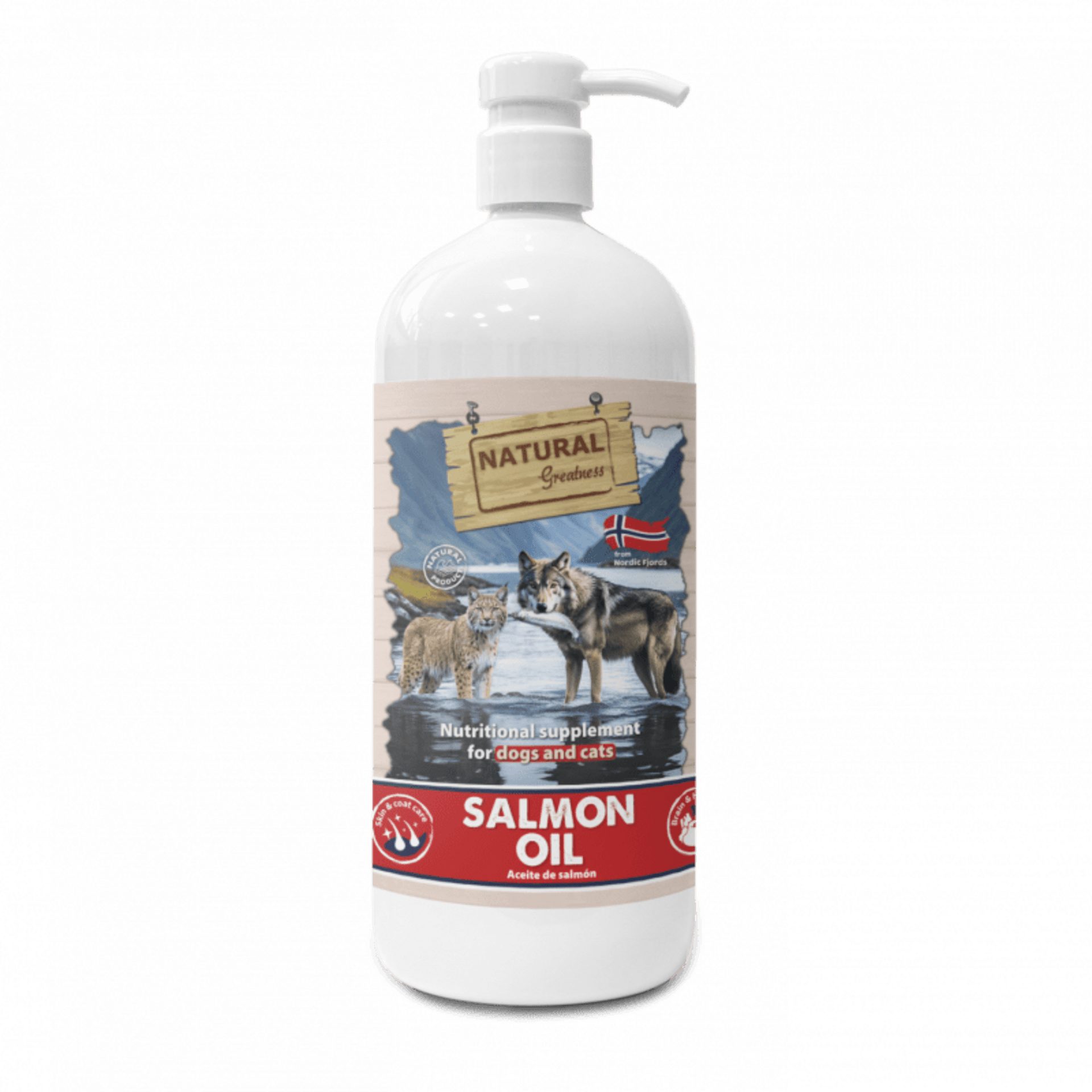 Aceite de salmón puro de Noruega Natural Greatness - 2