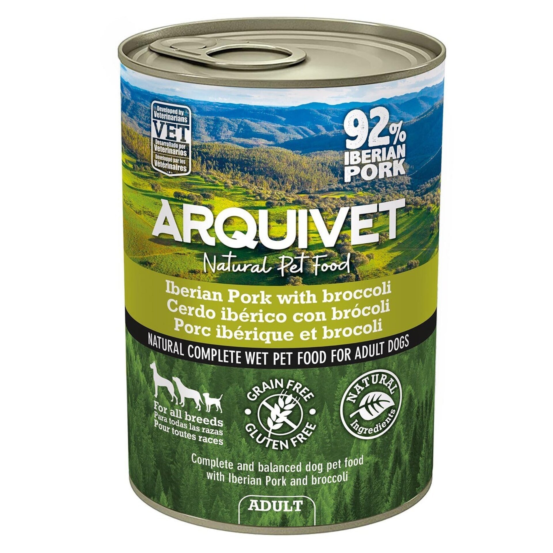 Arquivet Paté de Cerdo y Brócoli - 1