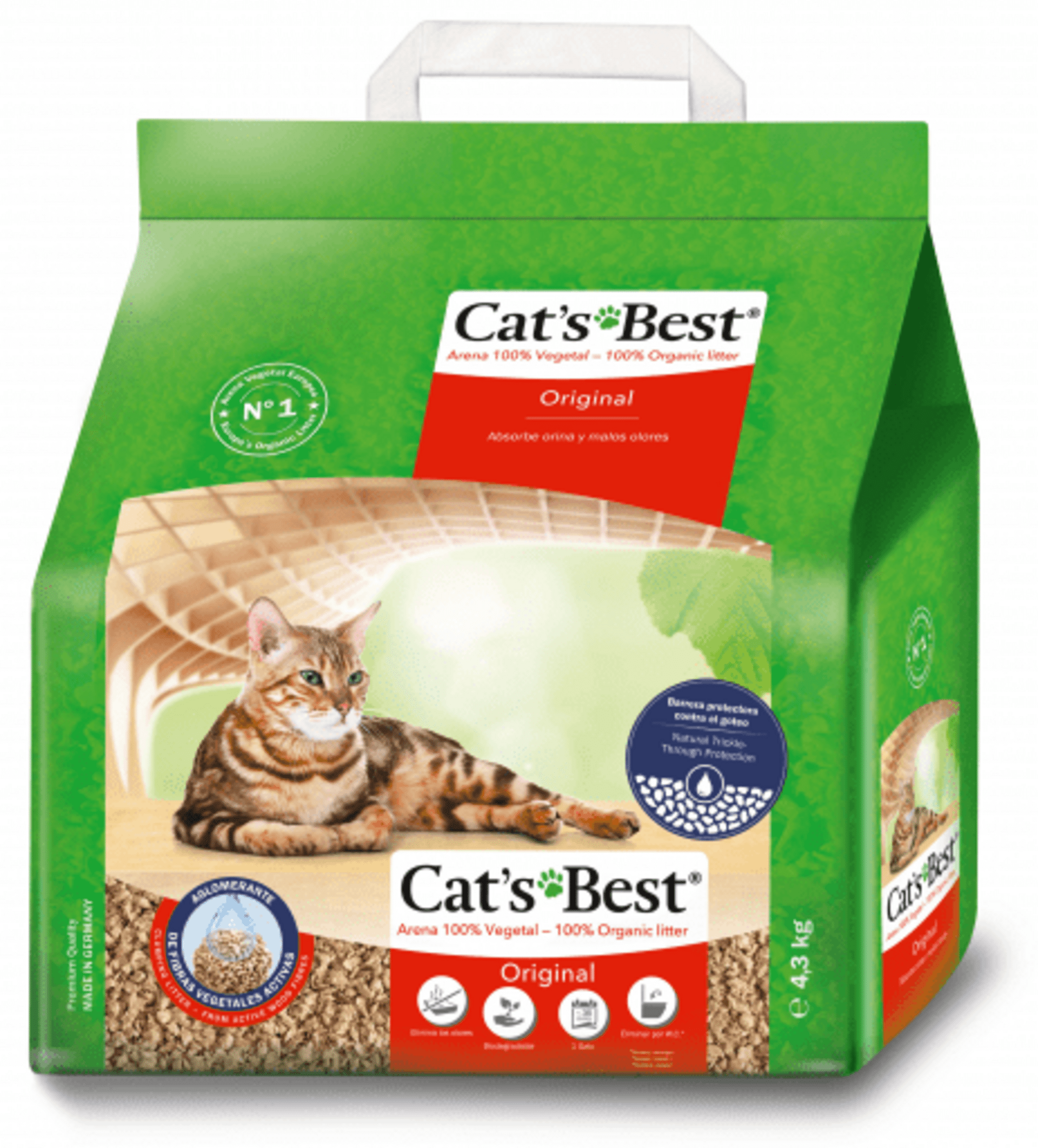 Cat´s best original arena aglomerante - 2
