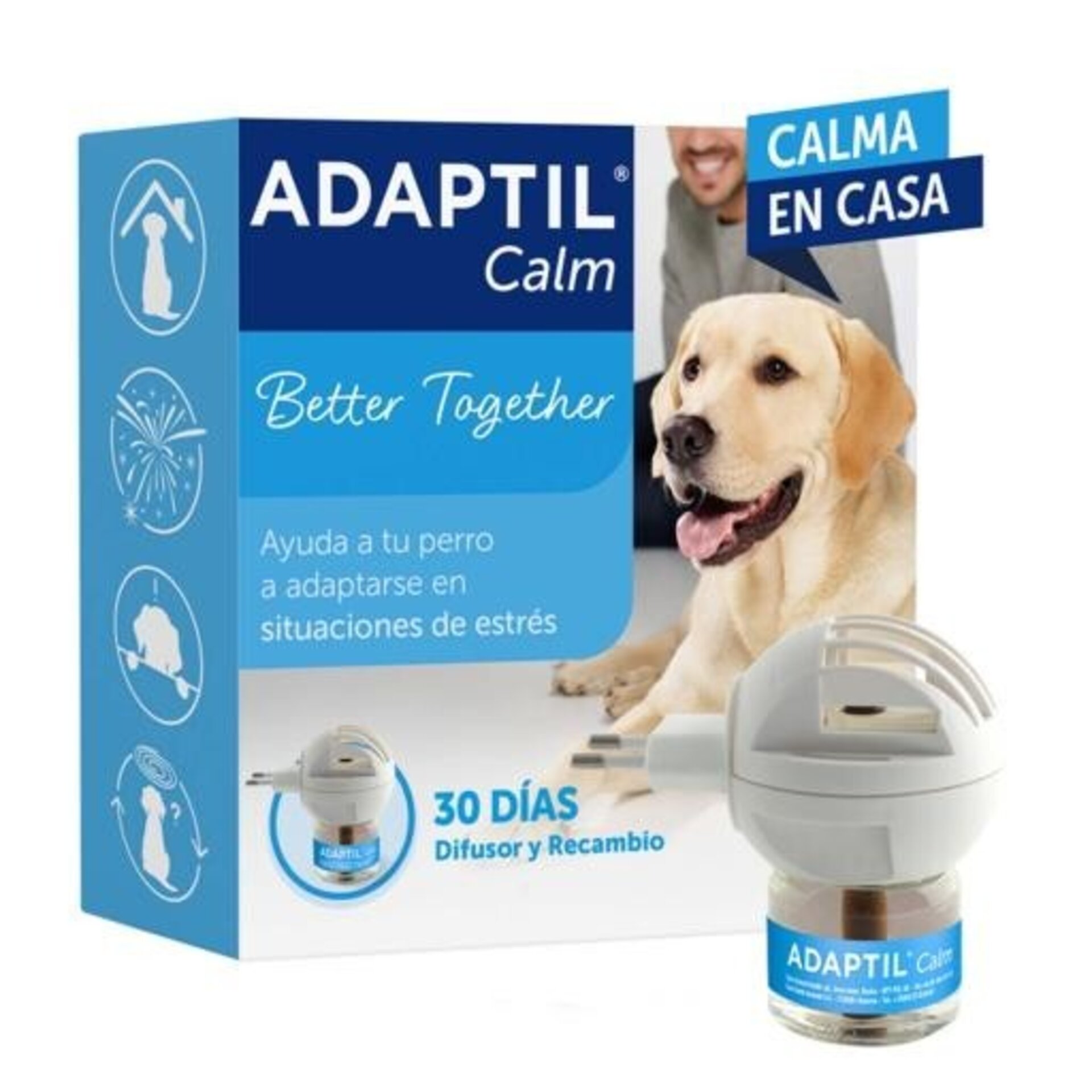 Adaptil Calm Difusor Eléctrico+ Recambio Antiestrés 48ML - 1