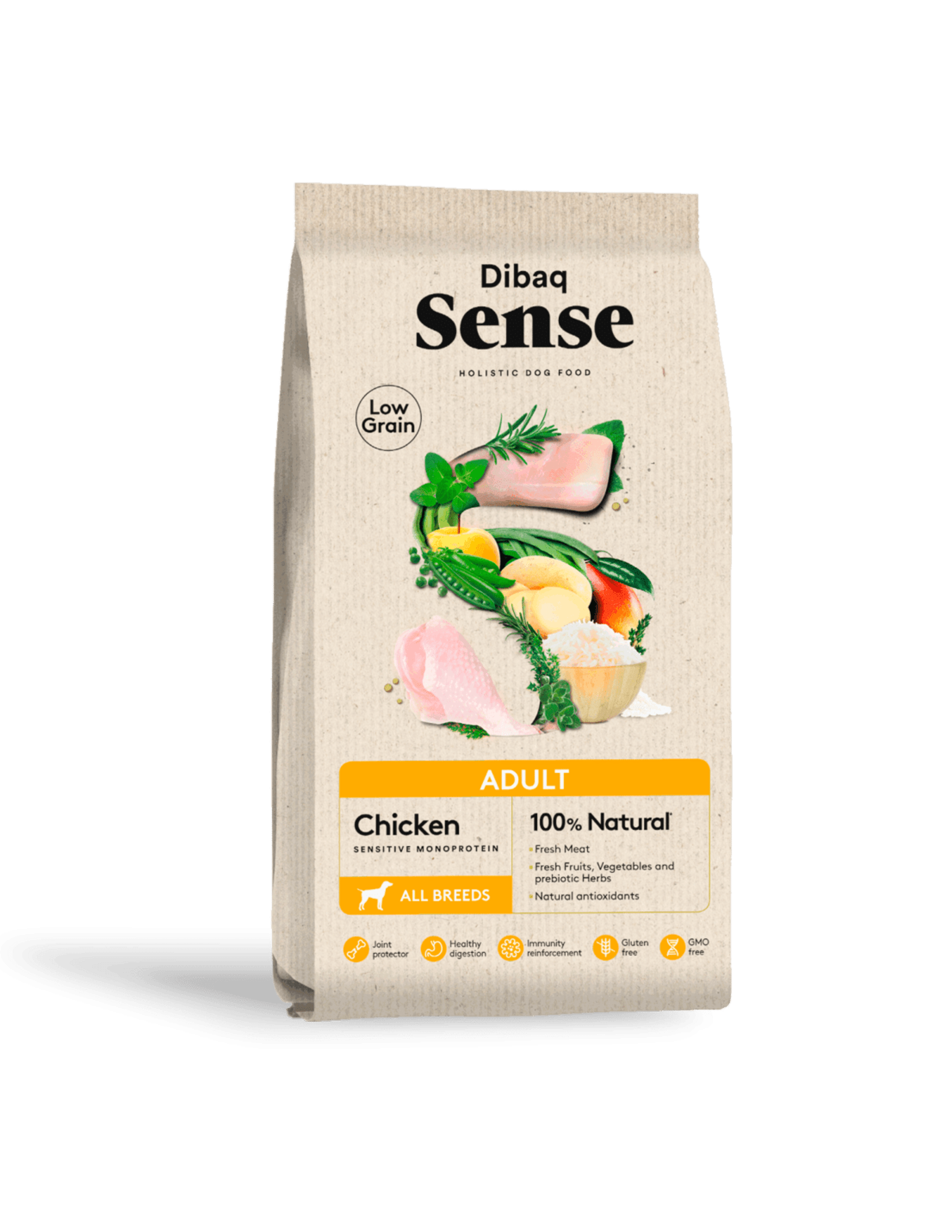 Dibaq Sense Low Grain Pollo Adulto - 1
