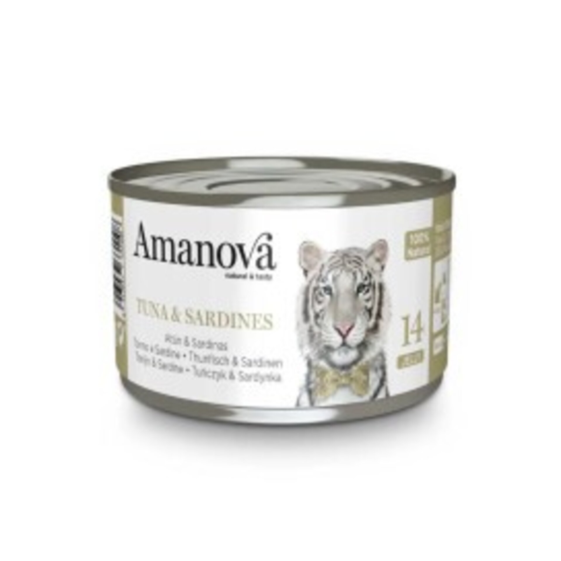 Amanova Gelatina Atún & Sardinas - 1