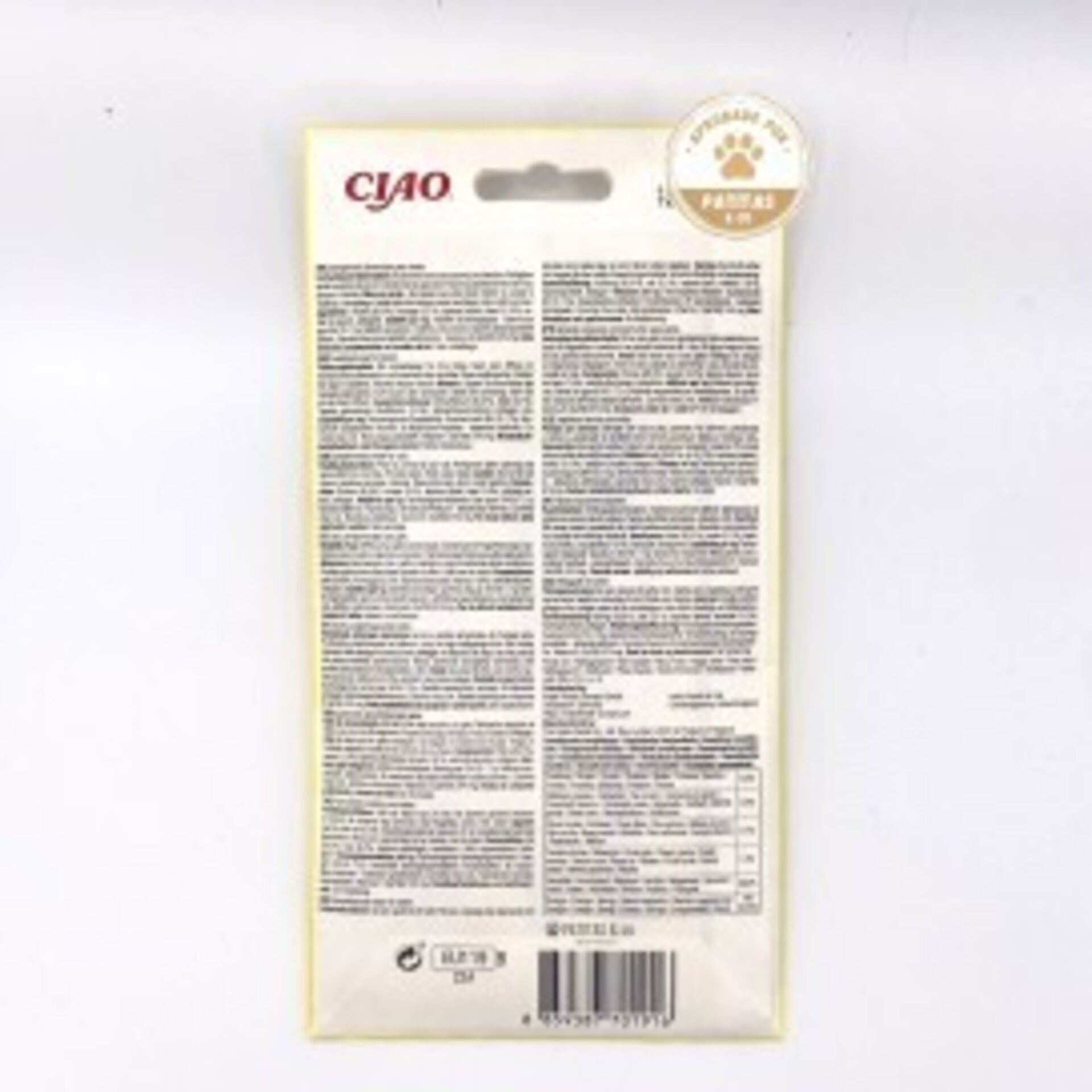 Churu Pollo, Queso & Ternera 4×14 g para Gatos - 2