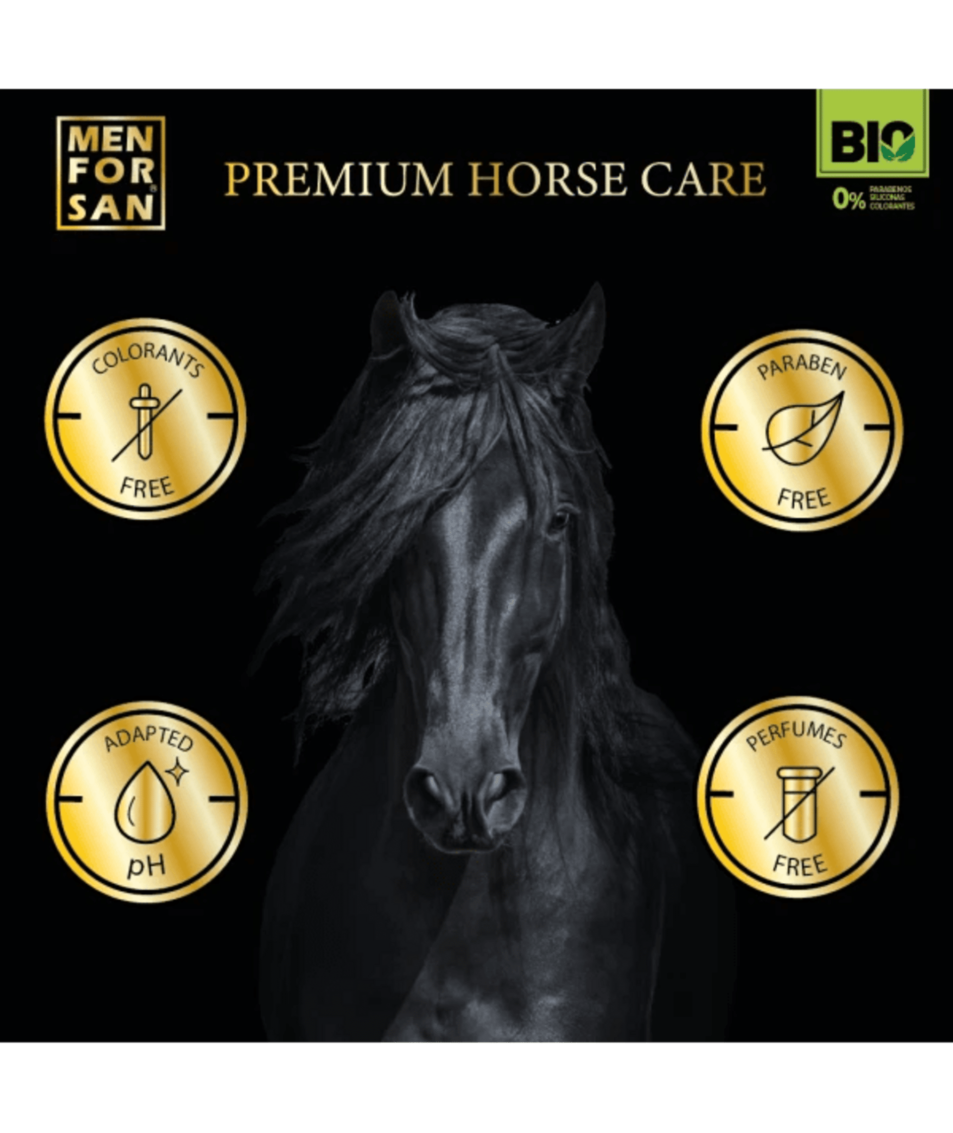 Champú de biotina para caballos 1L - 5