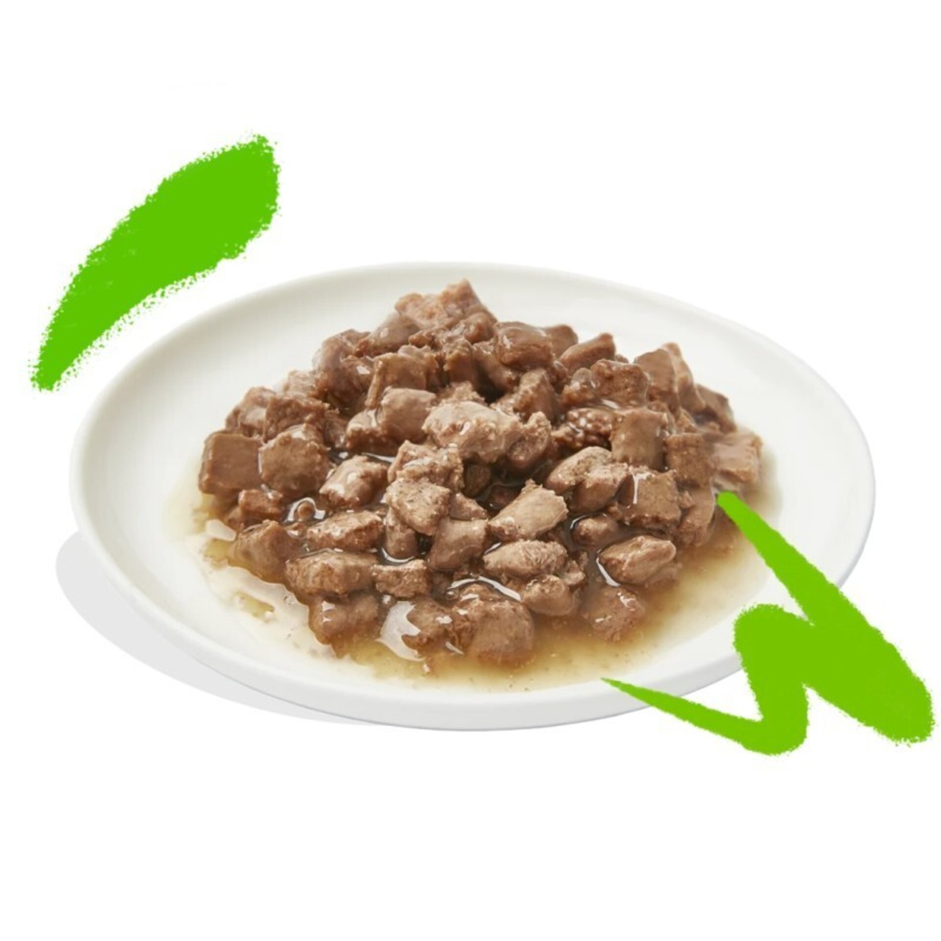 Edgar & Cooper Cordero y Pollo Trocitos en Salsa 85 Gr para Gatos - 3