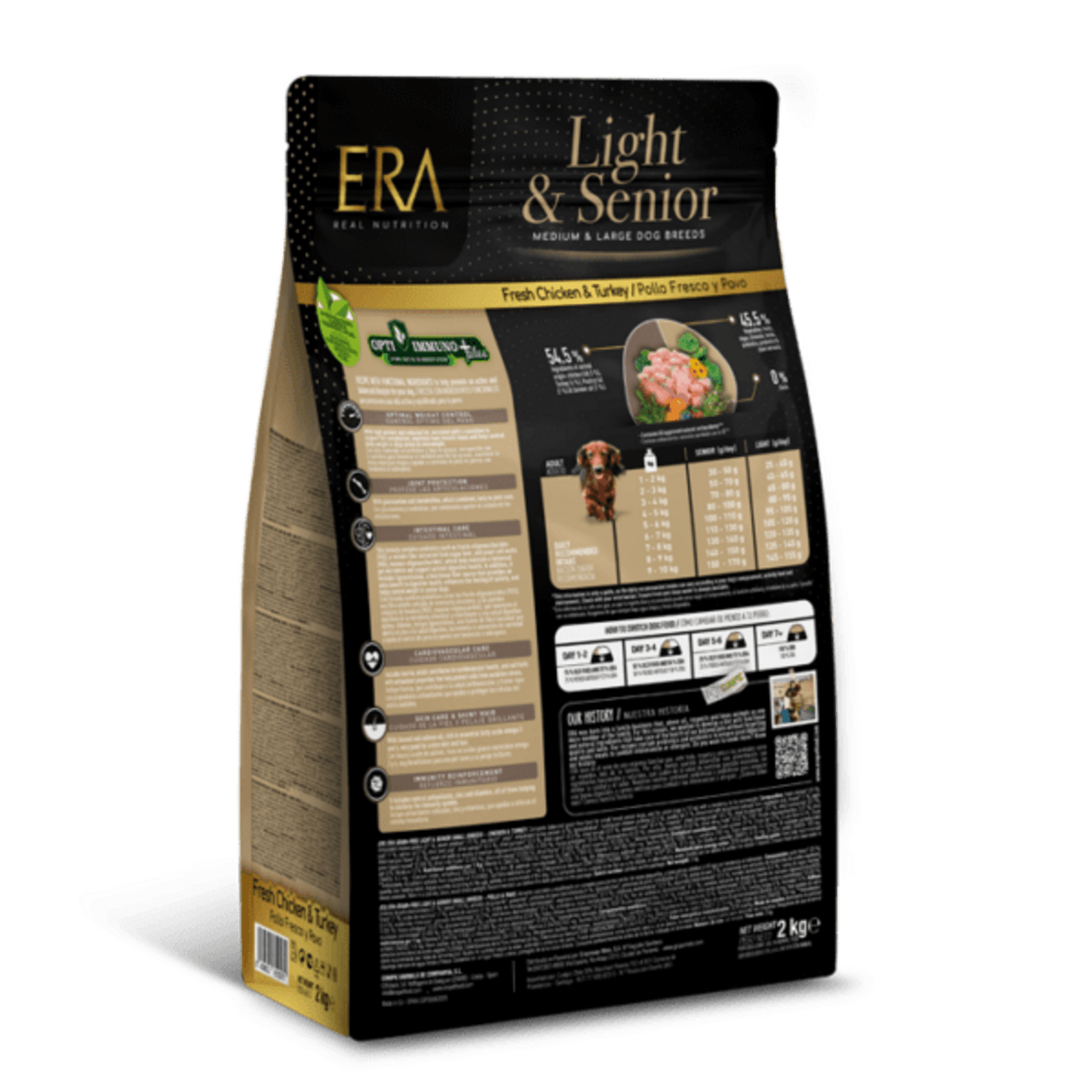 ERA Grain-Free Senior & Light Pollo y Pavo para Razas Pequeñas - 2