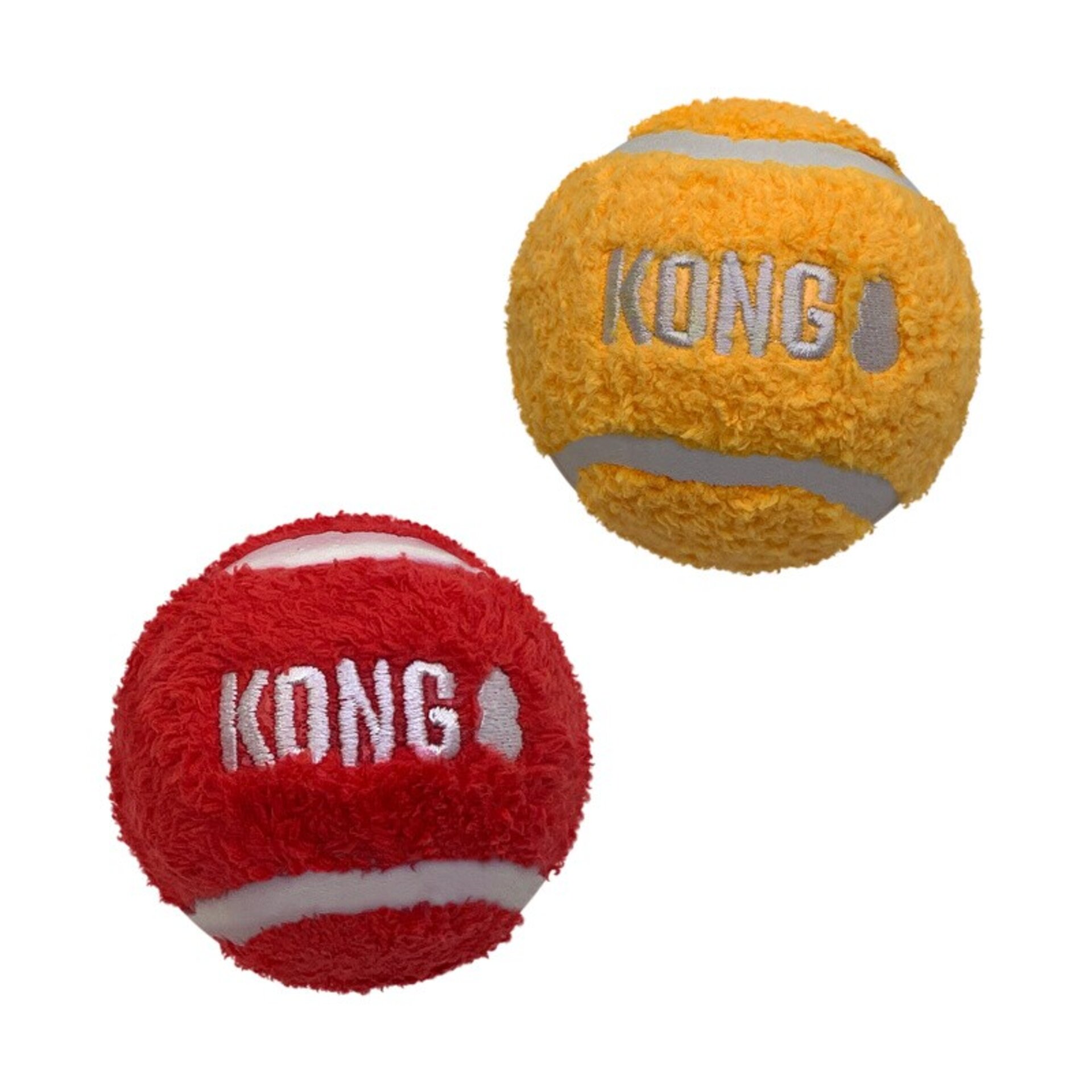 KONG Juguete para perro pelotas de deporte softies 2 pk surtido - 1
