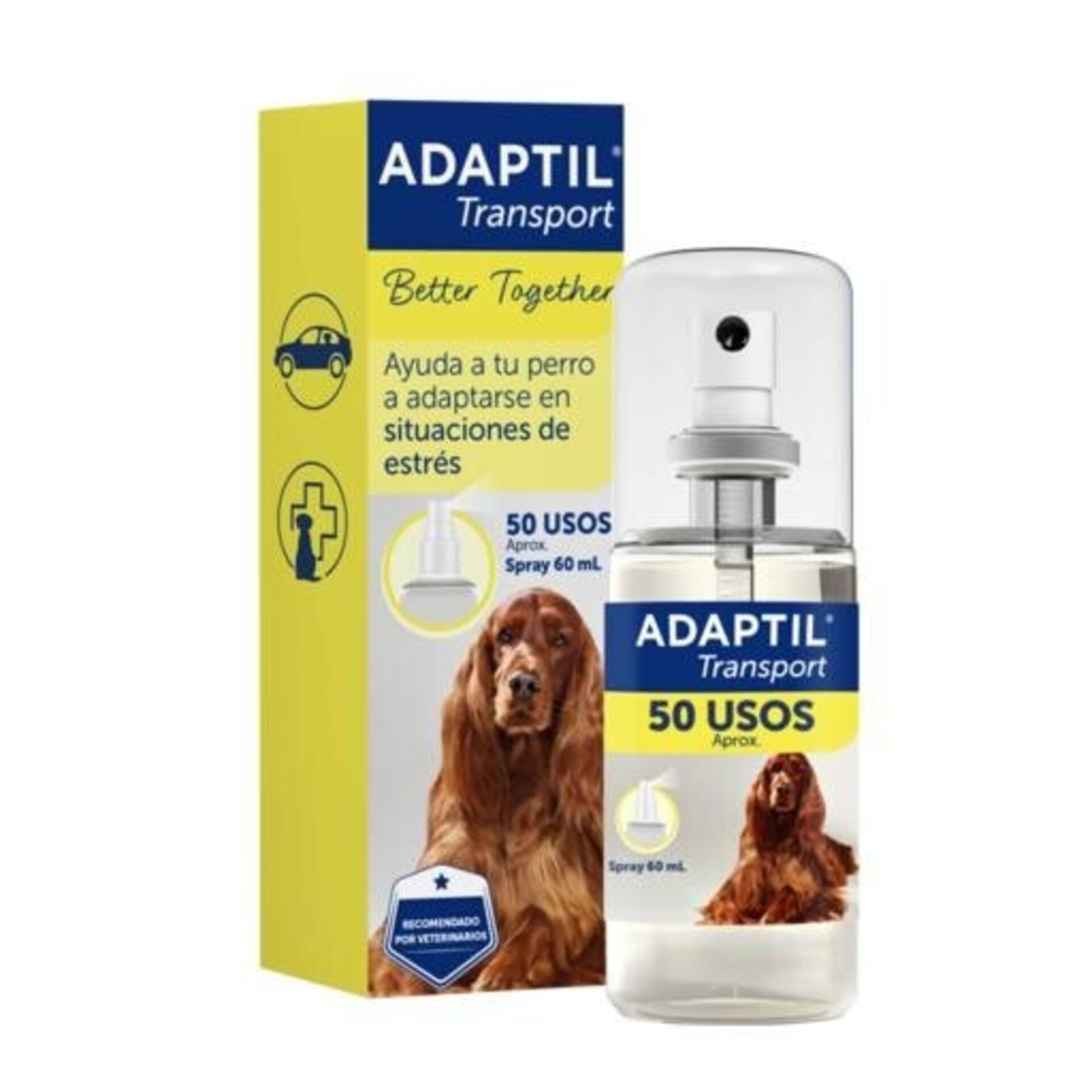 Adaptil Spray Transport Antiestrés 60ml - 1
