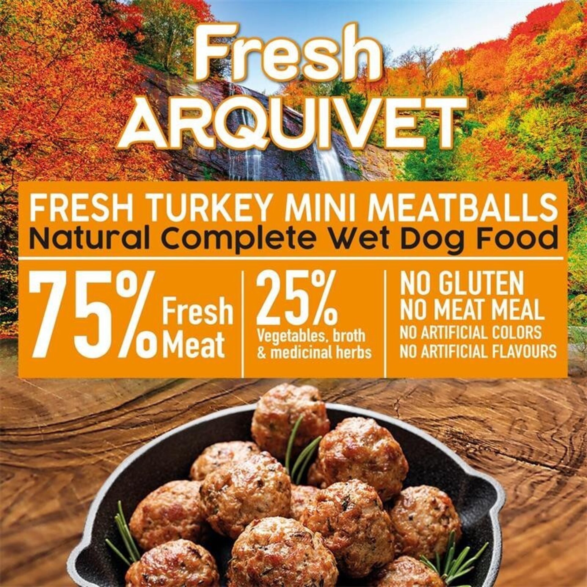 Fresh Turkey Mini Meatballs / Mini albóndigas con pavo, brocoli y calabaza - 2