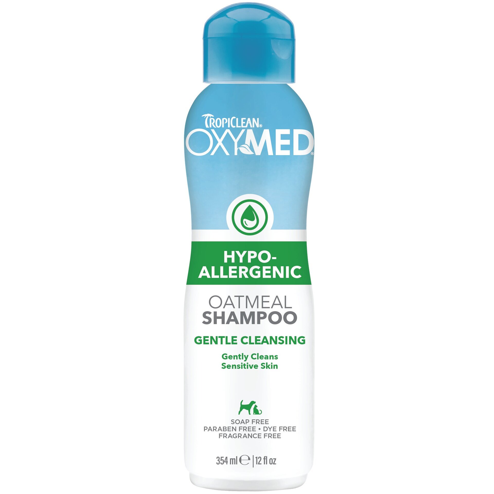 Tropiclean champú hipoalergénico oxymed para mascotas 355ml - 1