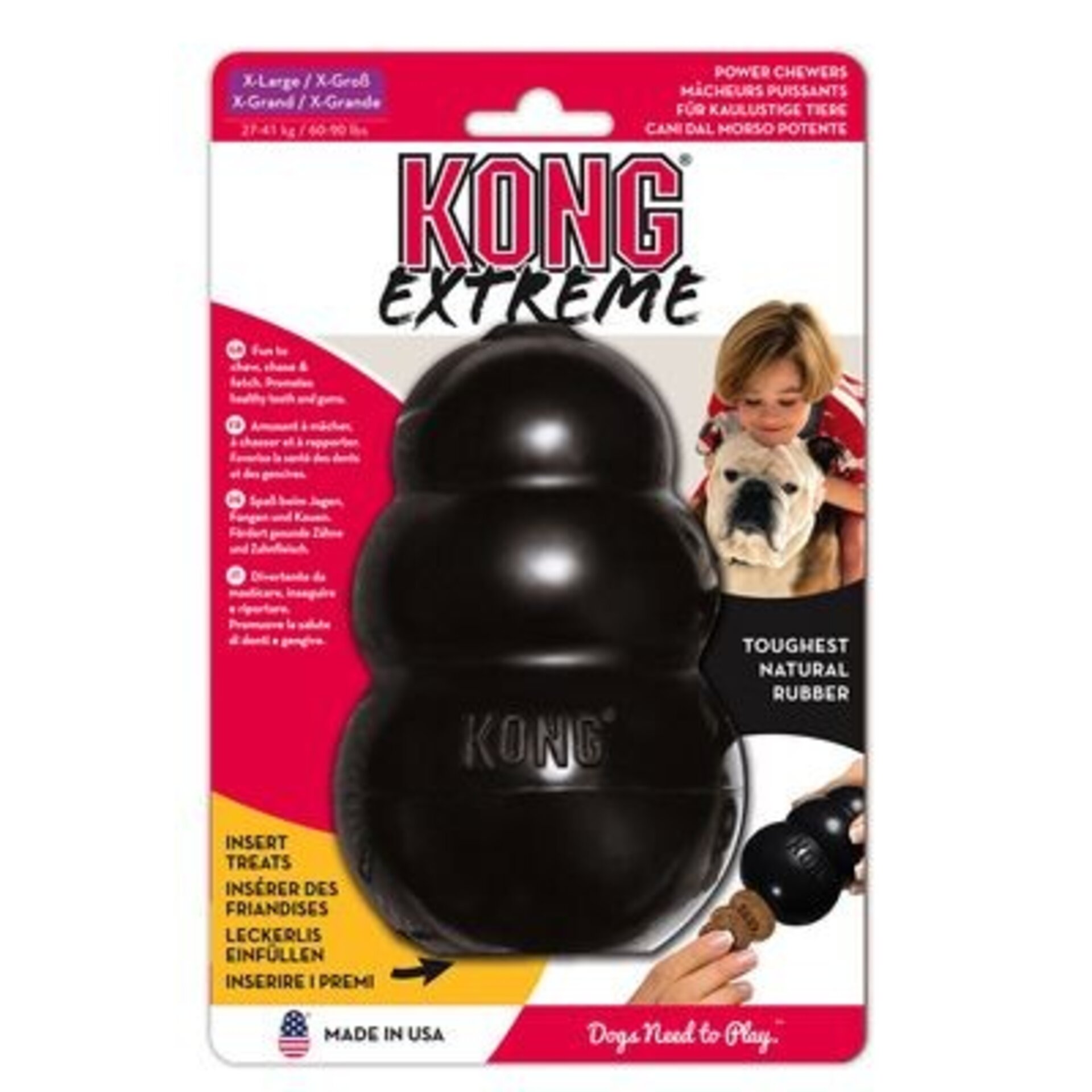 Juguete KONG Classic Extreme Para Perro Adulto - 1