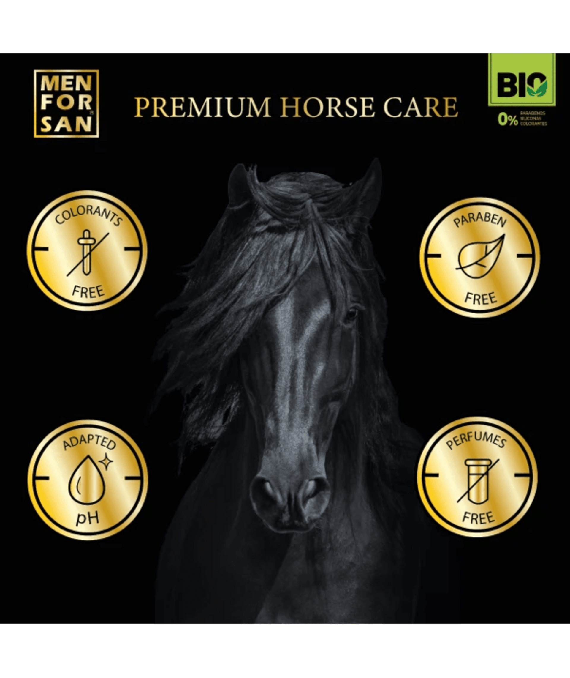 Champú en seco con aceite de argán para caballos 1L - 5