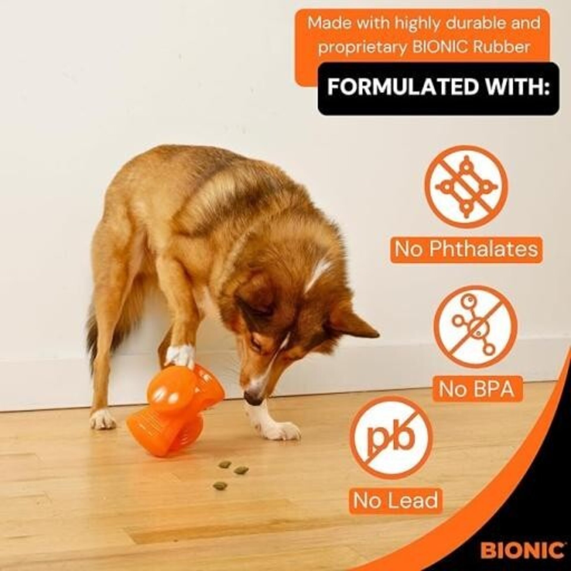 Bionic Mordedor Stuffer Rellenable para Perros - 5