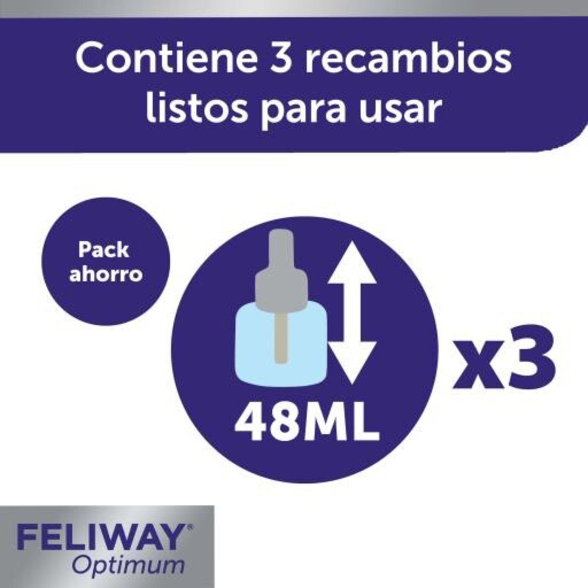 Feliway Optimum 3 Pack Recambios - 6