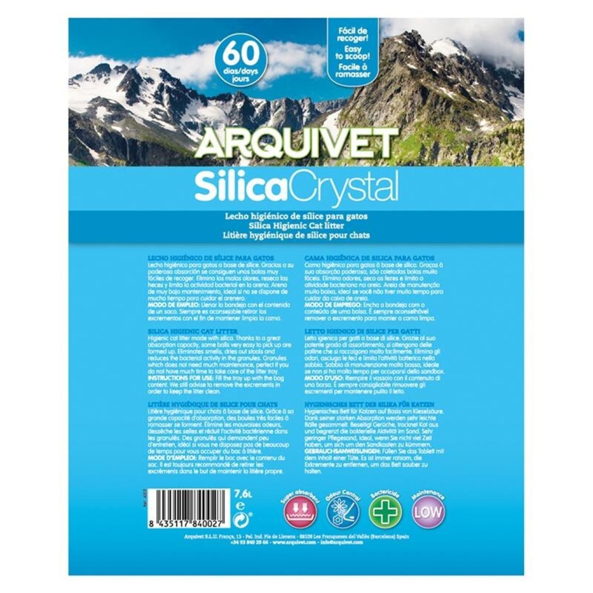 Silica Crystal 7,6 L - 4