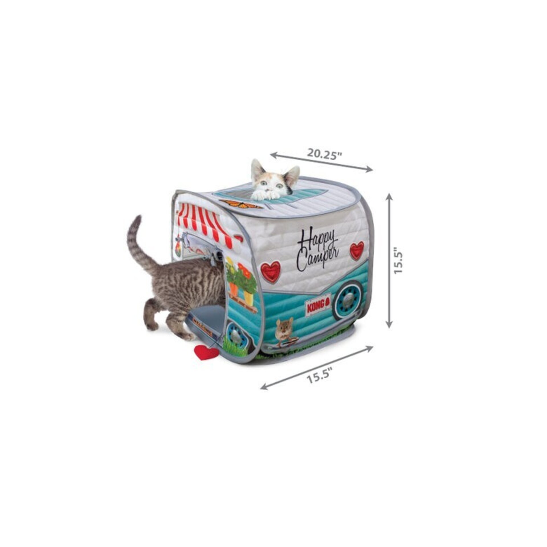 KONG Play Spaces Camper Casa de juguete para gatos - 3