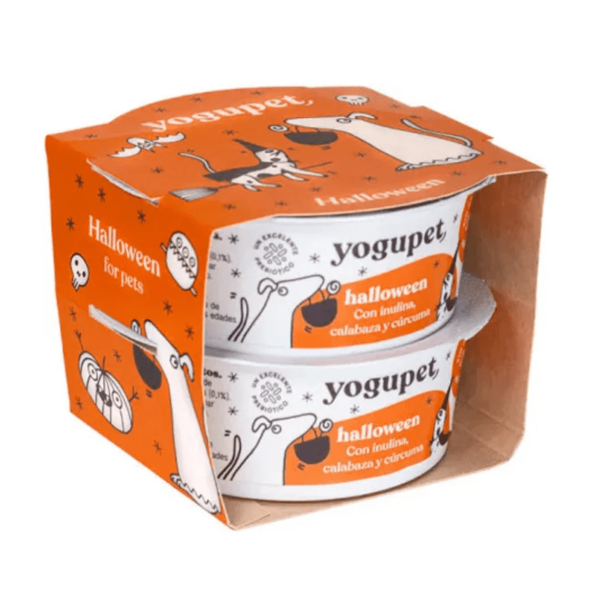 Yogupet Halloween - Yogur natural para perros y gatos - 1