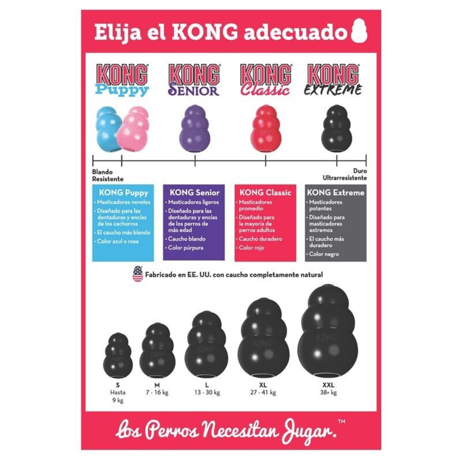 Juguete KONG Classic Extreme Para Perro Adulto - 5