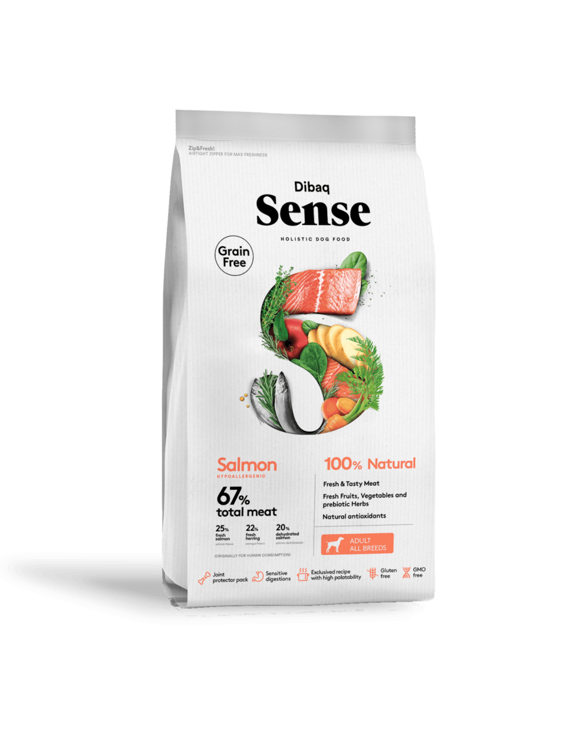 Dibaq Sense Grain Free Salmón - 1