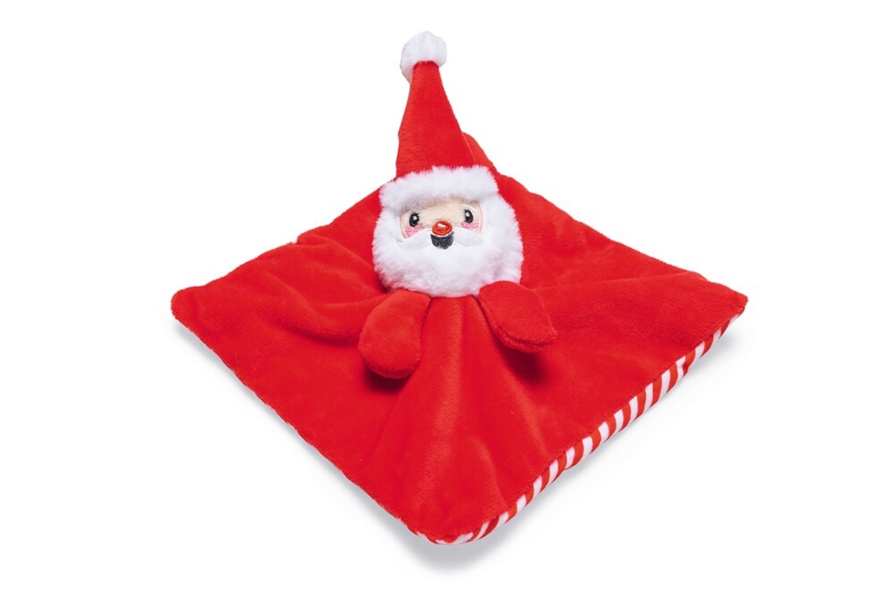 Beeztees juguete de navidad pañuelo de santa claus 21cm - 1