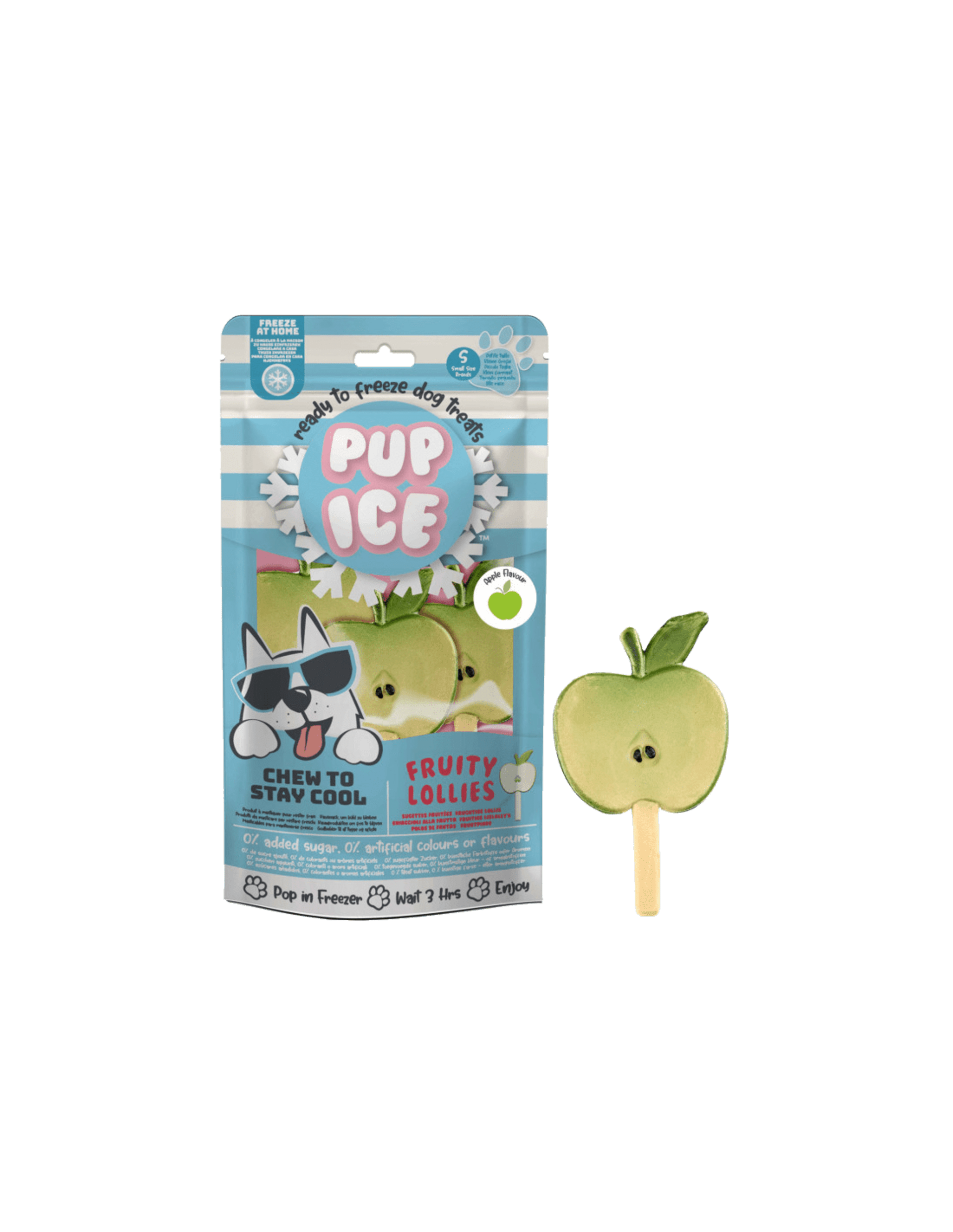 Helado Fruity manzana. Pup Ice - 1