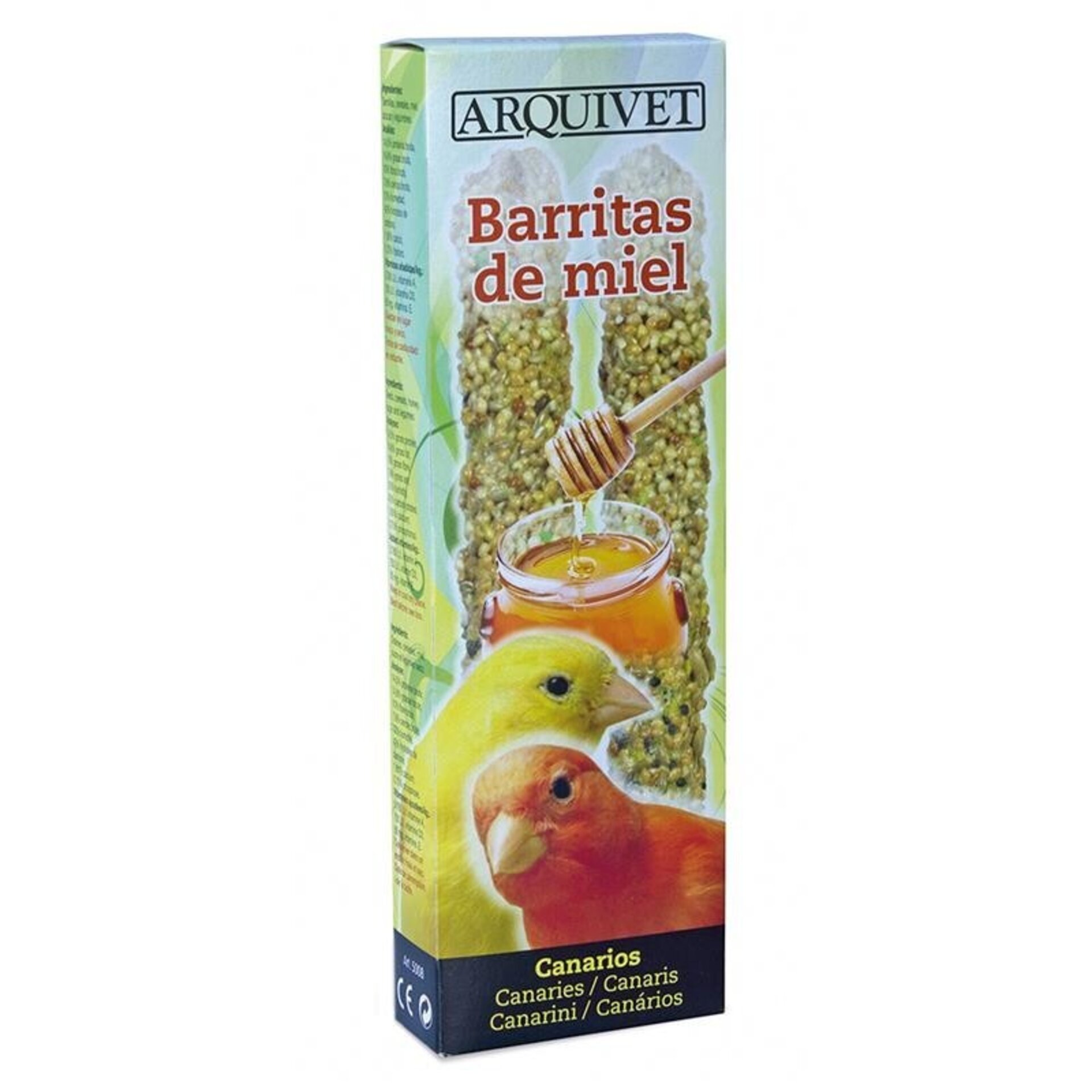Barritas de miel para canarios 60g - 2 barritas - 2