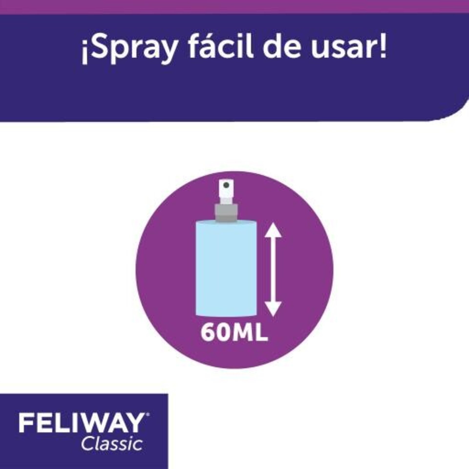 Feliway Classic Spray Antiestrés para Gatos 60ml - 5