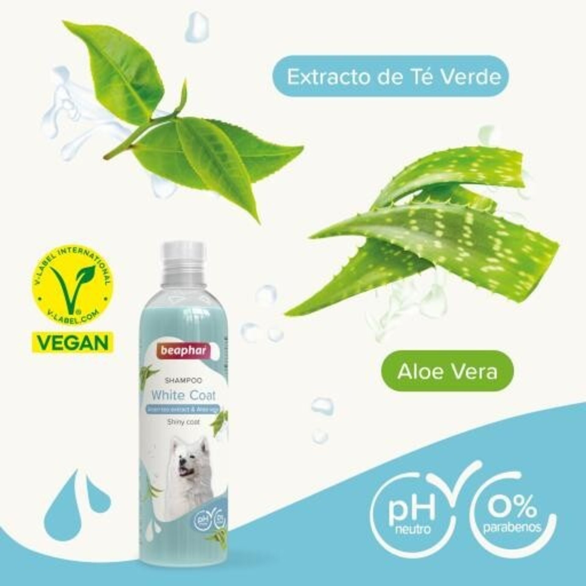 Beaphar Champú para Perros de Pelo Blanco - 2
