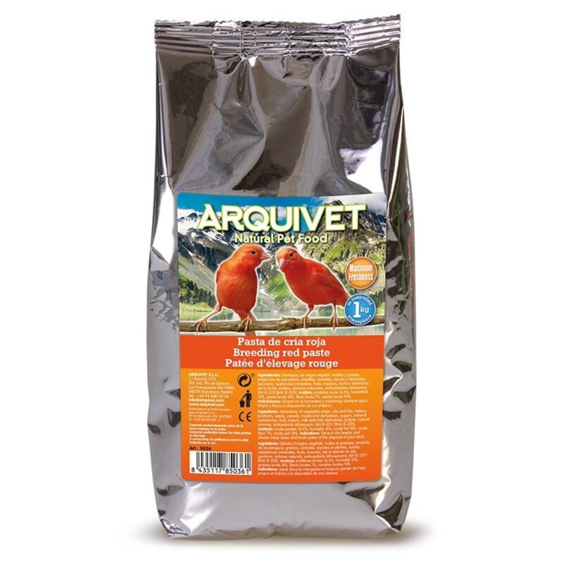 Pasta cría roja - Arquivet - 2