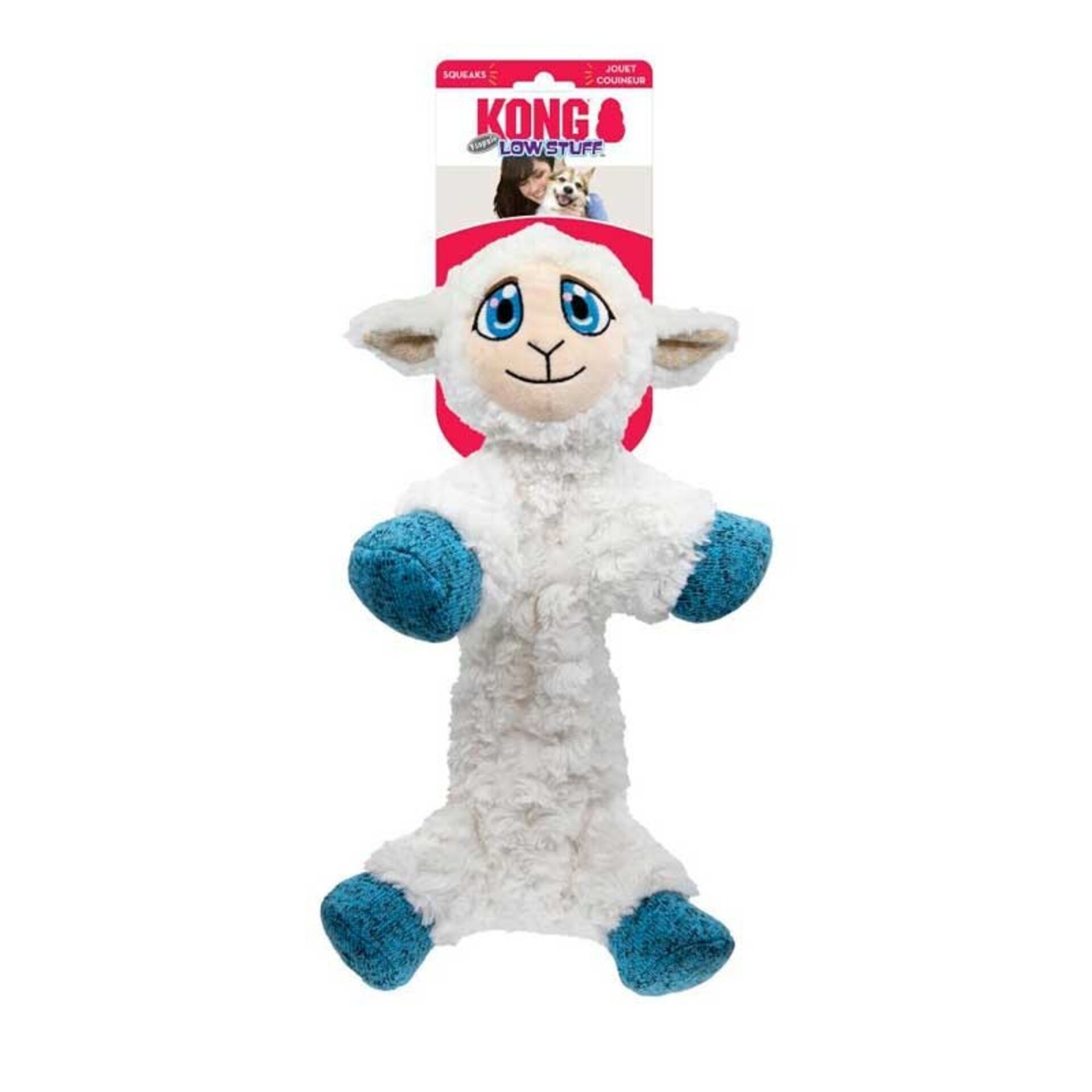 KONG Juguete para perros Stuff Flopzie - 1