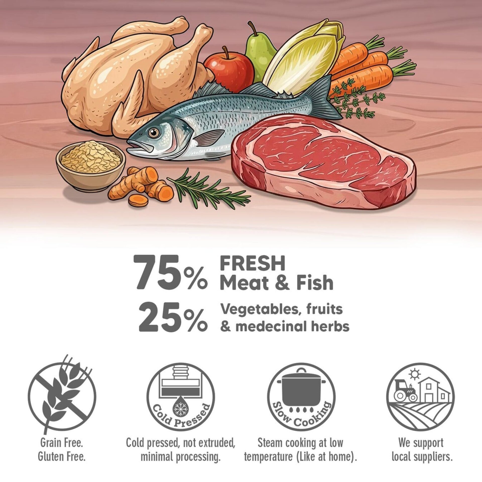 Snacks semihúmedos de ternera - Fresh Meat Snacks - 3